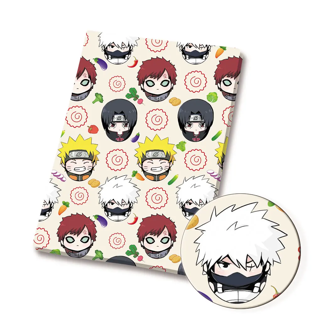 Baby Clothing Products - Naruto Anime randapparatuur Stof 140*50 cm