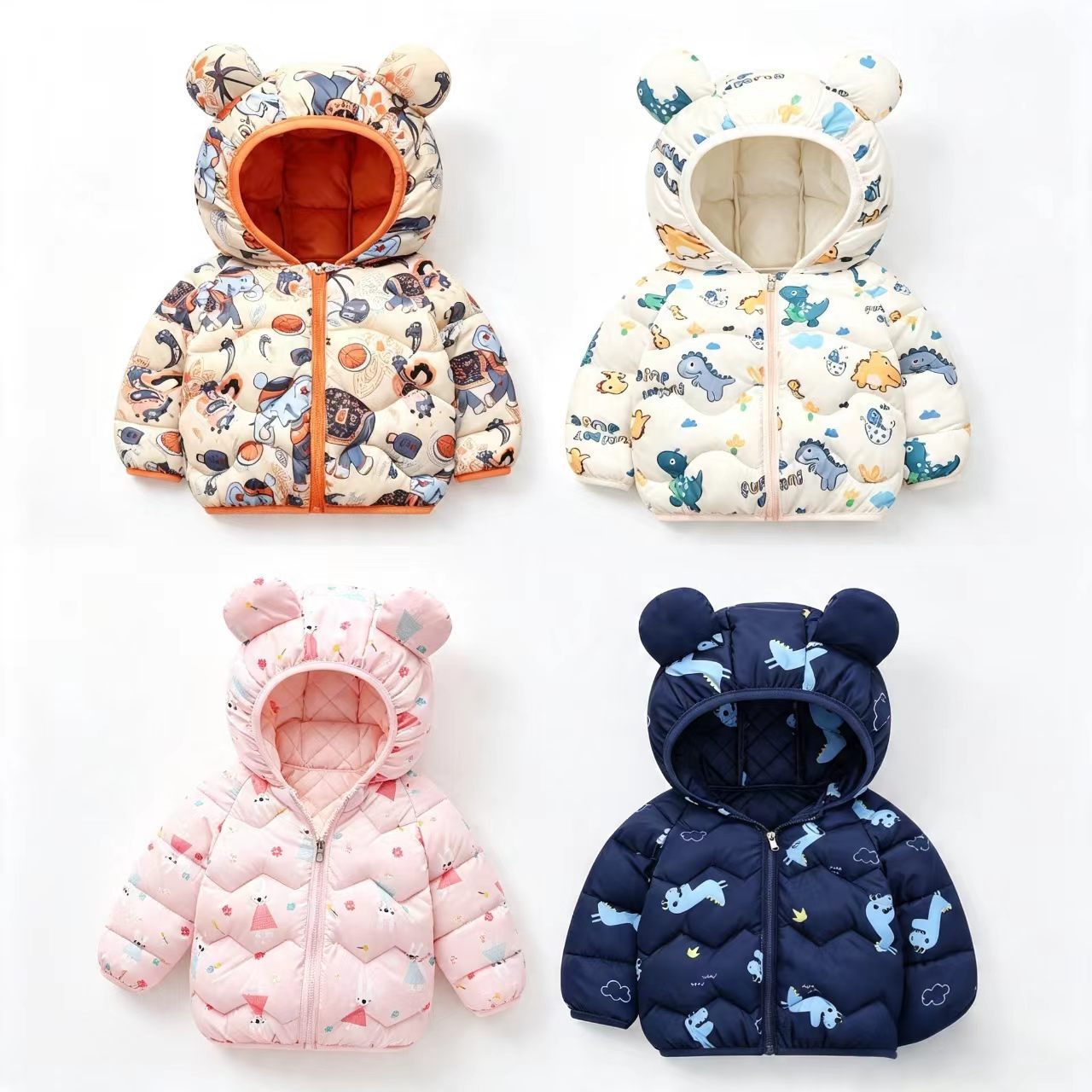 Baby Clothing Dividers - Kinderjas Baby Cartoon Jas Jongens Hoodie