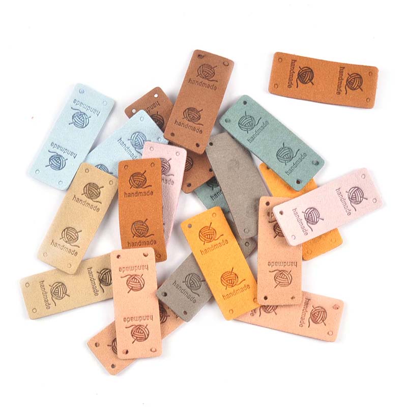 Baby Clothing Labels - 20 Stuks 2x5cm Veelkleurige Leuke Wol