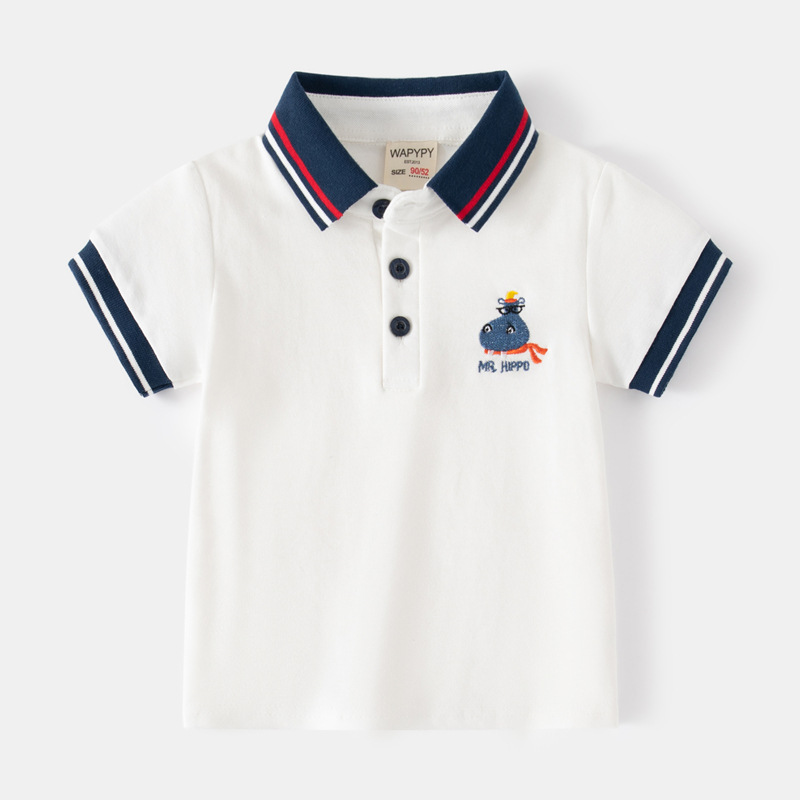 Baby Clothing In Summer - Baby Boy Peuter Poloshirts Voor Kinderkleding