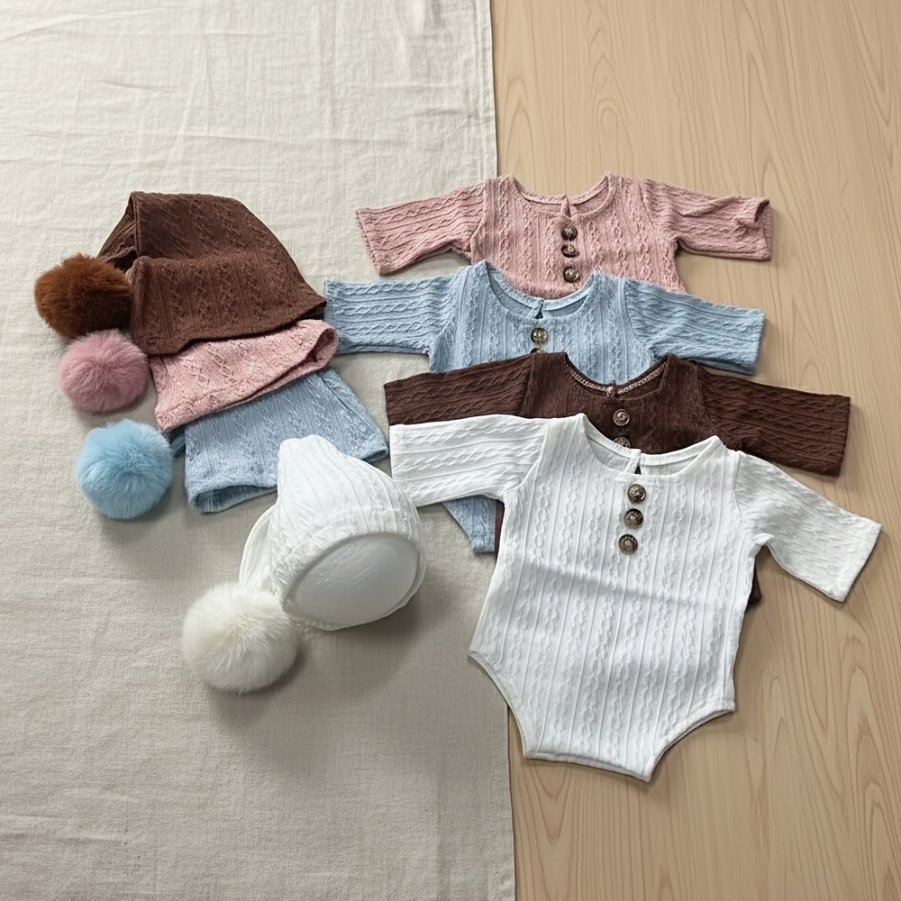 Pasgeboren fotografie rekwisie - Baby Clothing Onesies recensie en prijs