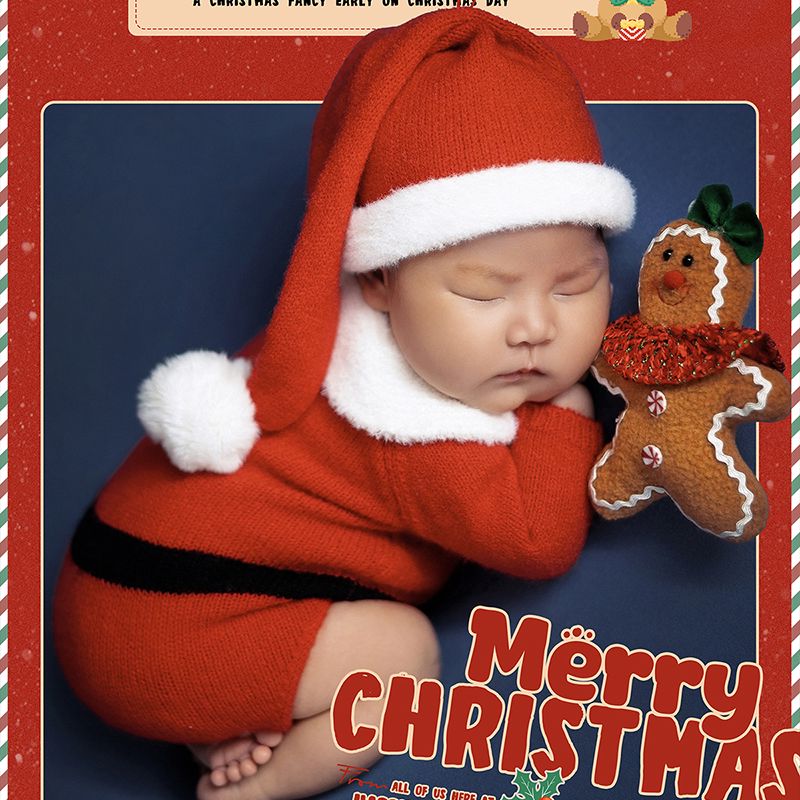 Kerstman pasgeboren fotokledin - Baby Clothing Onesies recensie en prijs