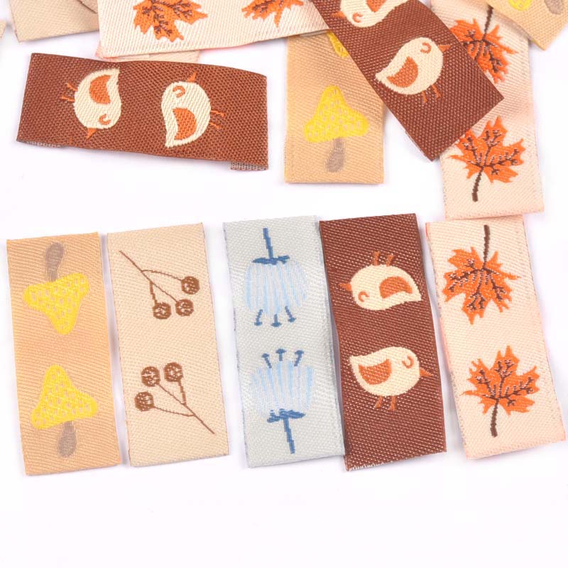 50 Stuks Esdoorn/Paddestoel Bo - Baby Clothing Labels recensie en prijs