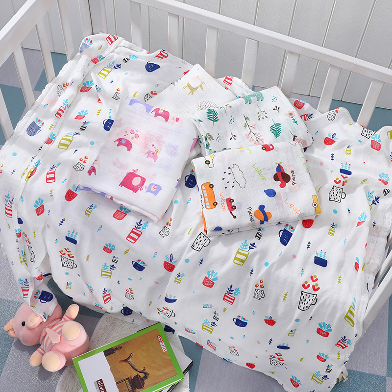 Katoenen Gaas Mousseline Baby  - Muslin Swaddle Wrap recensie en prijs