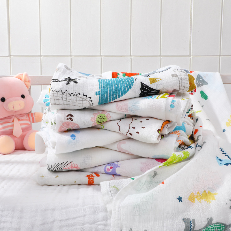 Katoenen Gaas Mousseline Baby  - Muslin Swaddle Wrap recensie en prijs
