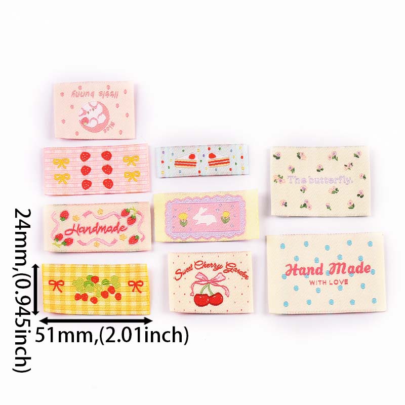 20 stks 15-56mm Mix Kleurrijke - Baby Clothing Labels recensie en prijs