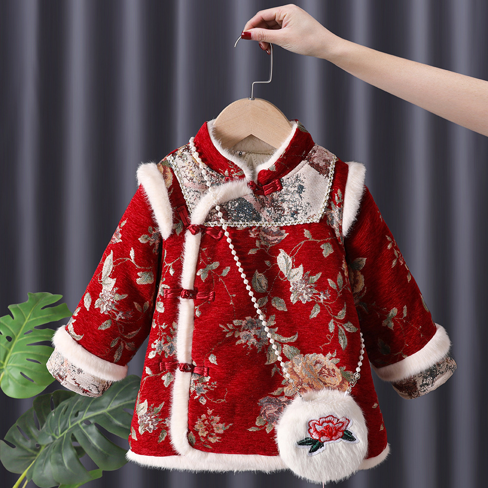 Winter Baby Meisjes Hanfu Kids - Baby Clothing Embroidery recensie en prijs