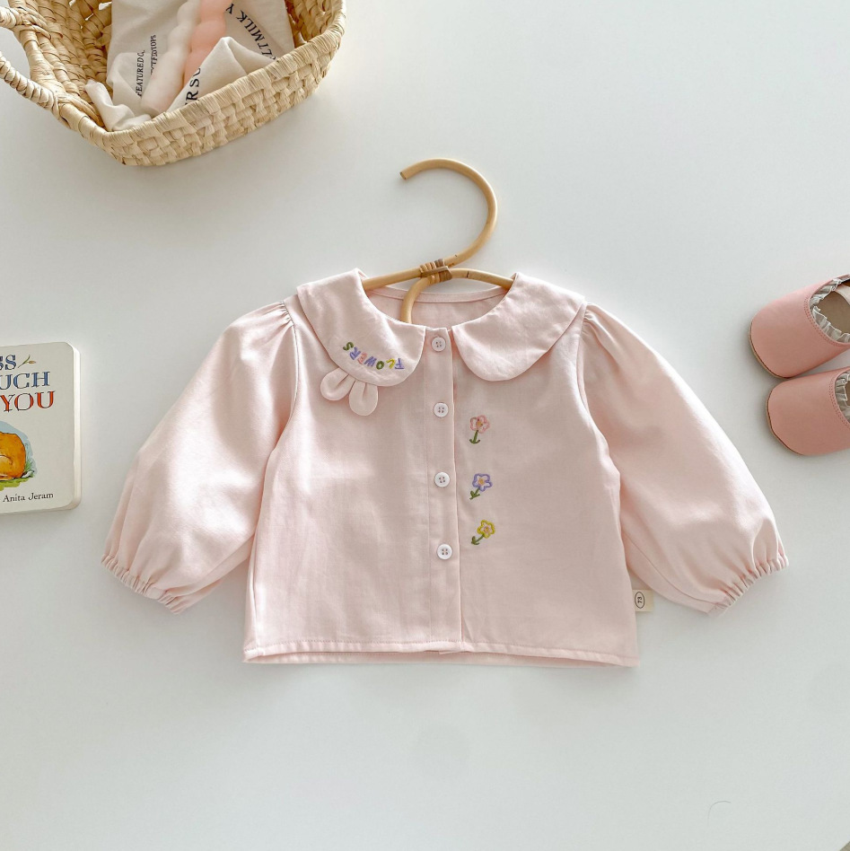 Meisjesshirt 2026 Herfst en Wi - Baby Clothing Embroidery recensie en prijs