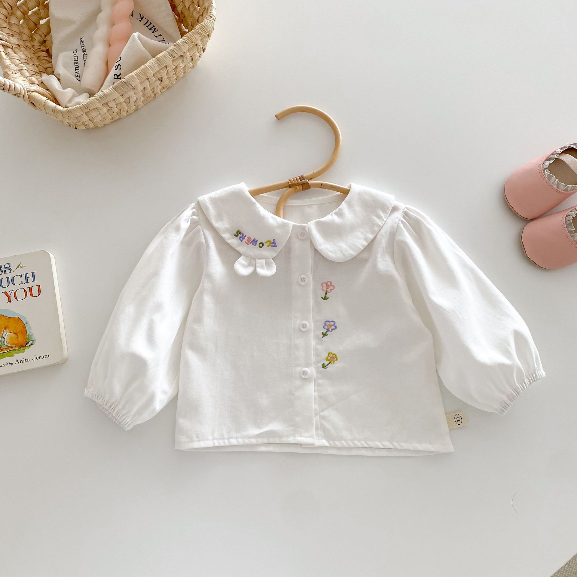 Meisjesshirt 2026 Herfst en Wi - Baby Clothing Embroidery recensie en prijs