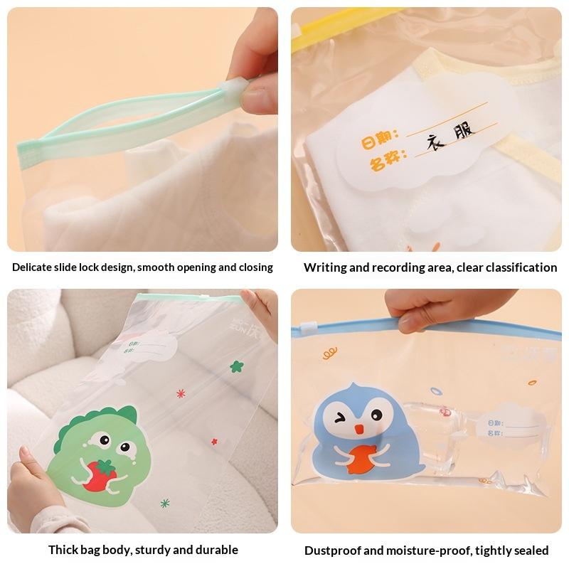 5 stuks schattige opbergzakken - Baby Clothing Labels recensie en prijs