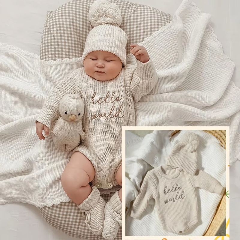 Ylsteed Hello World breien pas - Baby Clothing Onesies recensie en prijs
