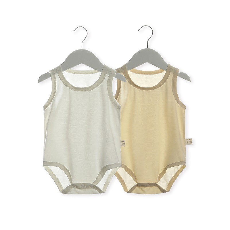 Baby Mouwloze Romper van Bambo - Bamboo Bodysuit Baby recensie en prijs